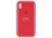 Apple Coque en silicone iPhone X - Red Raspberry