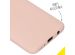 Accezz Coque Liquid Silicone Samsung Galaxy A40 - Rose