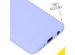 Accezz Coque Liquid Silicone Samsung Galaxy A40 - Violet