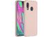 Accezz Coque Liquid Silicone Samsung Galaxy A40 - Rose