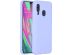 Accezz Coque Liquid Silicone Samsung Galaxy A40 - Violet