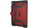 UAG Coque tablette Metropolis iPad 9 (2021) 10.2 pouces / iPad 8 (2020) 10.2 pouces / iPad 7 (2019) 10.2 pouces - Rouge