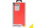 Accezz Coque Liquid Silicone Samsung Galaxy S20 Ultra - Rouge