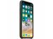 Apple Coque en silicone iPhone X - Dark Olive