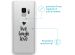 imoshion Coque Design Samsung Galaxy S9 - Live Laugh Love - Noir