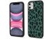 imoshion Coque Design iPhone 11 - Léopard - Vert / Noir