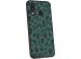 iMoshion Coque Design Samsung Galaxy A40 - Léopard - Vert / Noir