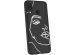 iMoshion Coque Design Samsung Galaxy A40 - Visage abstrait - Blanc