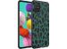 imoshion Coque Design Samsung Galaxy A71 - Léopard - Vert / Noir