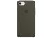 Apple Coque en silicone iPhone SE (2022 / 2020) / 8 / 7 - Dark Olive