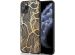 iMoshion Coque Design iPhone 11 Pro - Feuilles / Noir