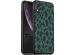 imoshion Coque Design iPhone Xr - Léopard - Vert / Noir