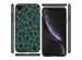 imoshion Coque Design iPhone Xr - Léopard - Vert / Noir