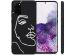 imoshion Coque Design Galaxy S20 Plus - Visage abstrait - Blanc