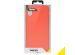 Accezz Coque Liquid Silicone iPhone Xs / X - Nectarine