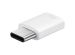 Samsung Adaptateur Micro-USB vers USB-C - Blanc