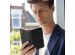 Selencia Étui de téléphone en cuir véritable Samsung Galaxy S9 Plus