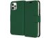 Accezz Étui de téléphone Wallet iPhone 12 (Pro) - Vert