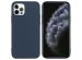 imoshion Coque Couleur iPhone 12 (Pro) - Bleu foncé