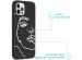 imoshion Coque Design iPhone 12 (Pro) - Visage abstrait - Blanc