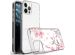 imoshion Coque Design iPhone 12 (Pro) - Fleur - Rose