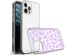 imoshion Coque Design iPhone 12 (Pro) - Léopard - Violet