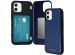 imoshion Coque avec support de passe iPhone 12 Mini - Bleu foncé