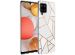 imoshion Coque Design Samsung Galaxy A42 - White Graphic