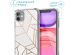 imoshion Coque Design avec cordon iPhone 11 - White Graphic