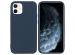 imoshion Coque Couleur iPhone 12 Mini - Bleu foncé