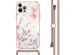 imoshion Coque Design avec cordon iPhone 12 (Pro) - Blossom Watercolor