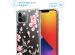 imoshion Coque Design avec cordon iPhone 12 (Pro) - Blossom Watercolor