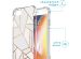 imoshion Coque Design avec cordon iPhone SE (2022 / 2020) / 8 / 7 - White Graphic