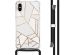 imoshion Coque Design avec cordon iPhone X / Xs - White Graphic