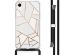 imoshion Coque Design avec cordon iPhone Xr - White Graphic