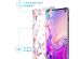 imoshion Coque Design avec cordon Samsung Galaxy S10 Plus - Blossom Watercolor