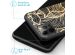 iMoshion Coque Design iPhone 12 Pro Max - Feuilles / Noir