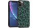 imoshion Coque Design iPhone 12 Pro Max - Léopard - Vert / Noir