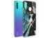 imoshion Coque Design Huawei P30 Lite - Marbre - Bleu