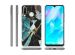 imoshion Coque Design Huawei P30 Lite - Marbre - Bleu