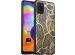 iMoshion Coque Design Samsung Galaxy A31 - Feuilles / Noir