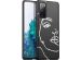 imoshion Coque Design Samsung Galaxy S20 FE - Visage abstrait - Blanc