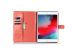 Coque Fleurs de Trèfle iPad 6 (2018) 9.7 pouces / iPad 5 (2017) 9.7 pouces - Rouge