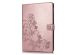 Coque Fleurs de Trèfle iPad 6 (2018) 9.7 pouces / iPad 5 (2017) 9.7 pouces - Rose champagne