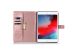 Coque Fleurs de Trèfle iPad 6 (2018) 9.7 pouces / iPad 5 (2017) 9.7 pouces - Rose champagne