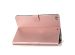 Coque Fleurs de Trèfle iPad 6 (2018) 9.7 pouces / iPad 5 (2017) 9.7 pouces - Rose champagne