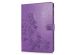 Coque Fleurs de Trèfle iPad 6 (2018) 9.7 pouces / iPad 5 (2017) 9.7 pouces - Violet