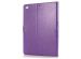 Coque Fleurs de Trèfle iPad 6 (2018) 9.7 pouces / iPad 5 (2017) 9.7 pouces - Violet