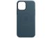 Apple Coque Leather MagSafe iPhone 12 (Pro) - Baltic Blue