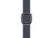 Apple Leather Band Modern Buckle Apple Watch Series 1-9 / SE - 38/40/41 mm / Series 10 - 42 mm - Taille L - Bleu